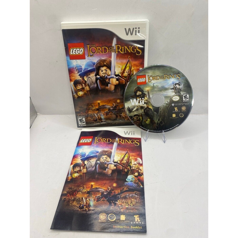 LEGO The Lord of the Rings (Nintendo Wii, 2012), Complete with Manual